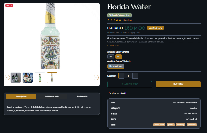 E-commerce storefront