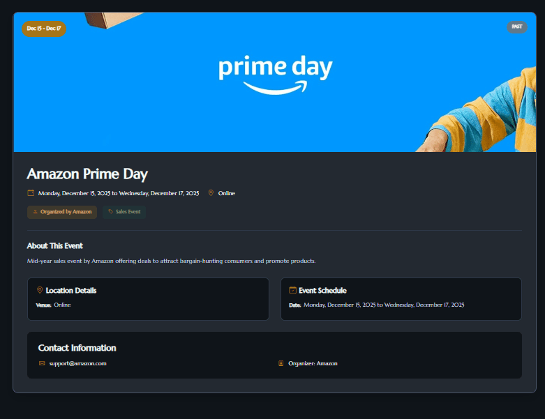 E-commerce storefront